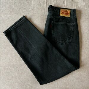 Levi’s 550 Straight Black Jeans